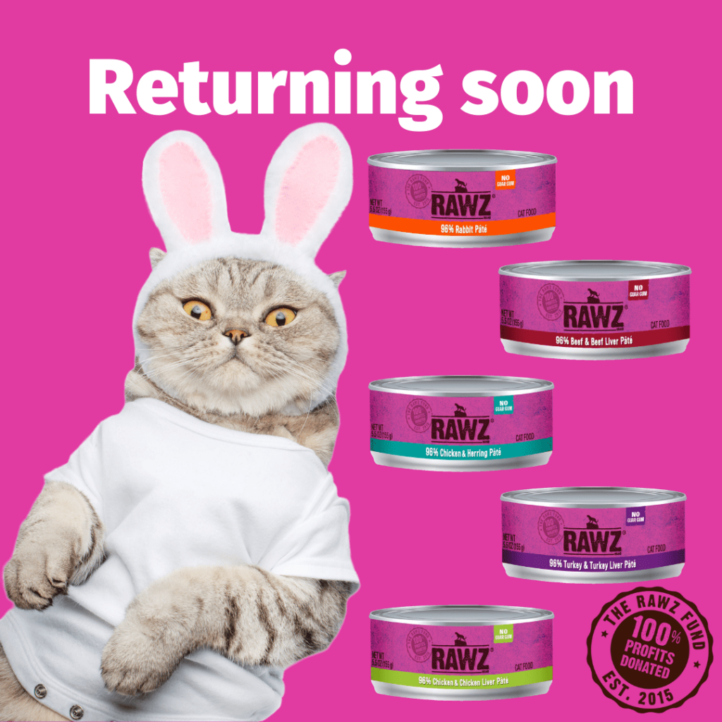 Returning Soon: 96% rabbit and more 96Cat OOS March 2020 2