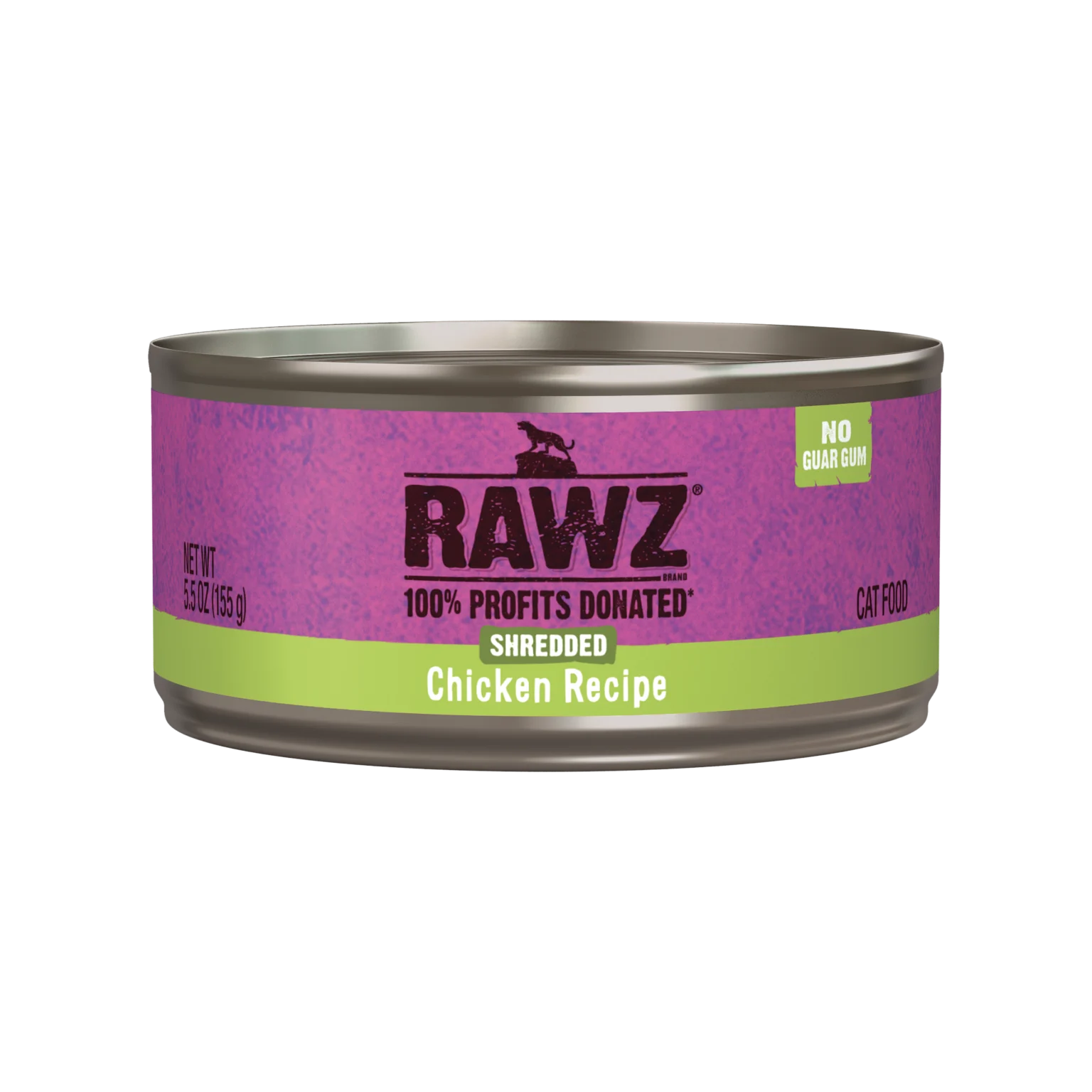 RAWZ_WebsiteCarousel_Cat_Shredded_Chicken_5.5OZ-FRONT