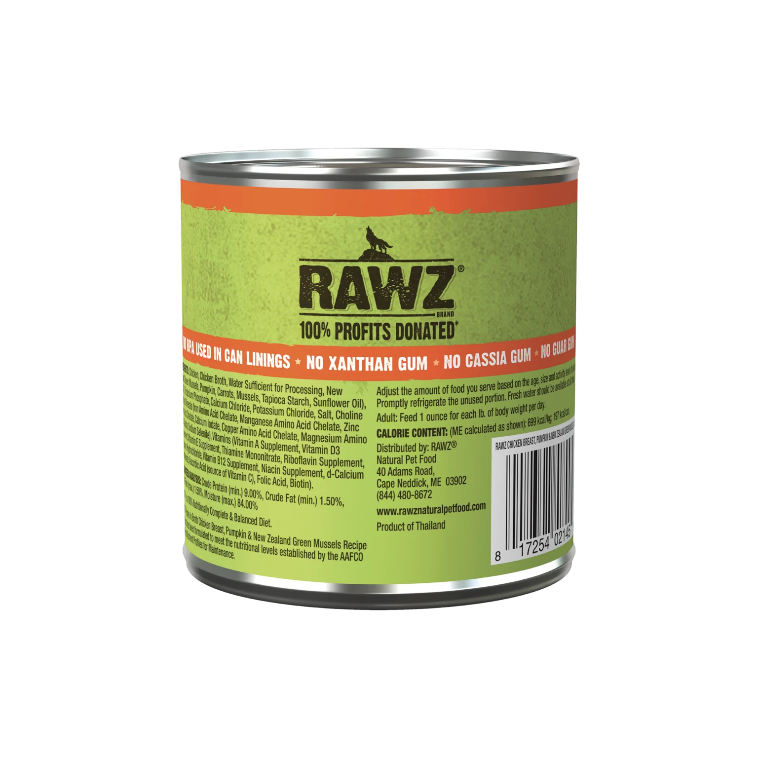 RAWZ_WebsiteCarousel_Dog_Hunks_Chicken,Pumpkin&Mussels_10OZ-BACK