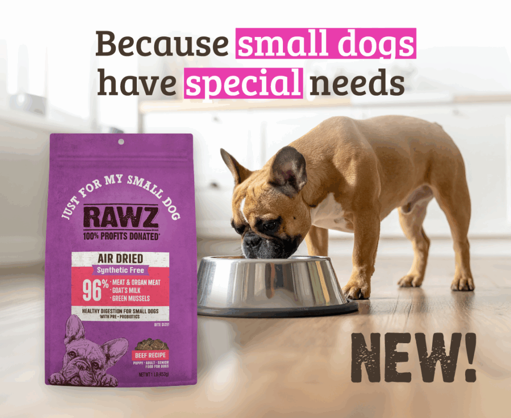 Air Dried “Just For My Small Dog” Recipes RAWZ BlogImage Nov11 2025 Cover Image 1