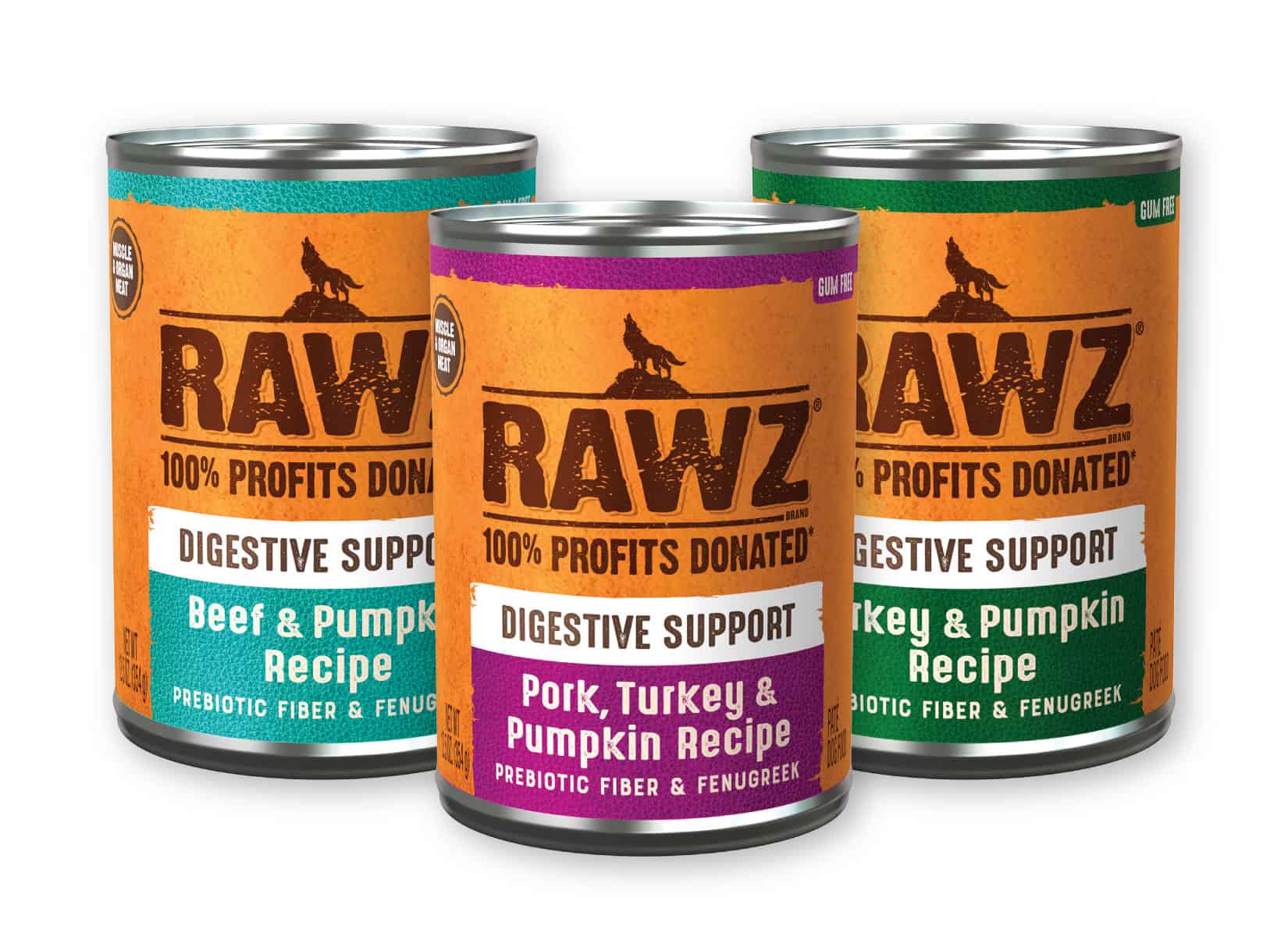 RAWZ DogCat DigestiveCans Dog
