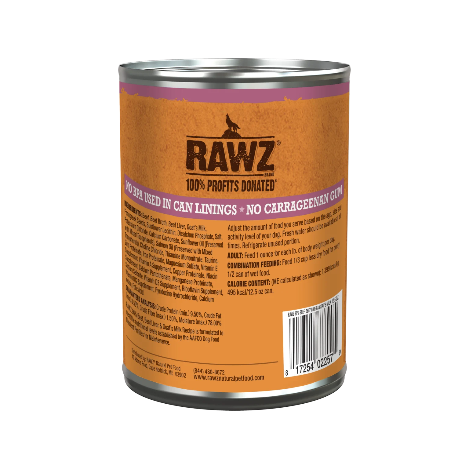 RAWZ_WebsiteCarousel_Dog_Pate&GM_Beef&BeefLiver_12.5OZ-BACK